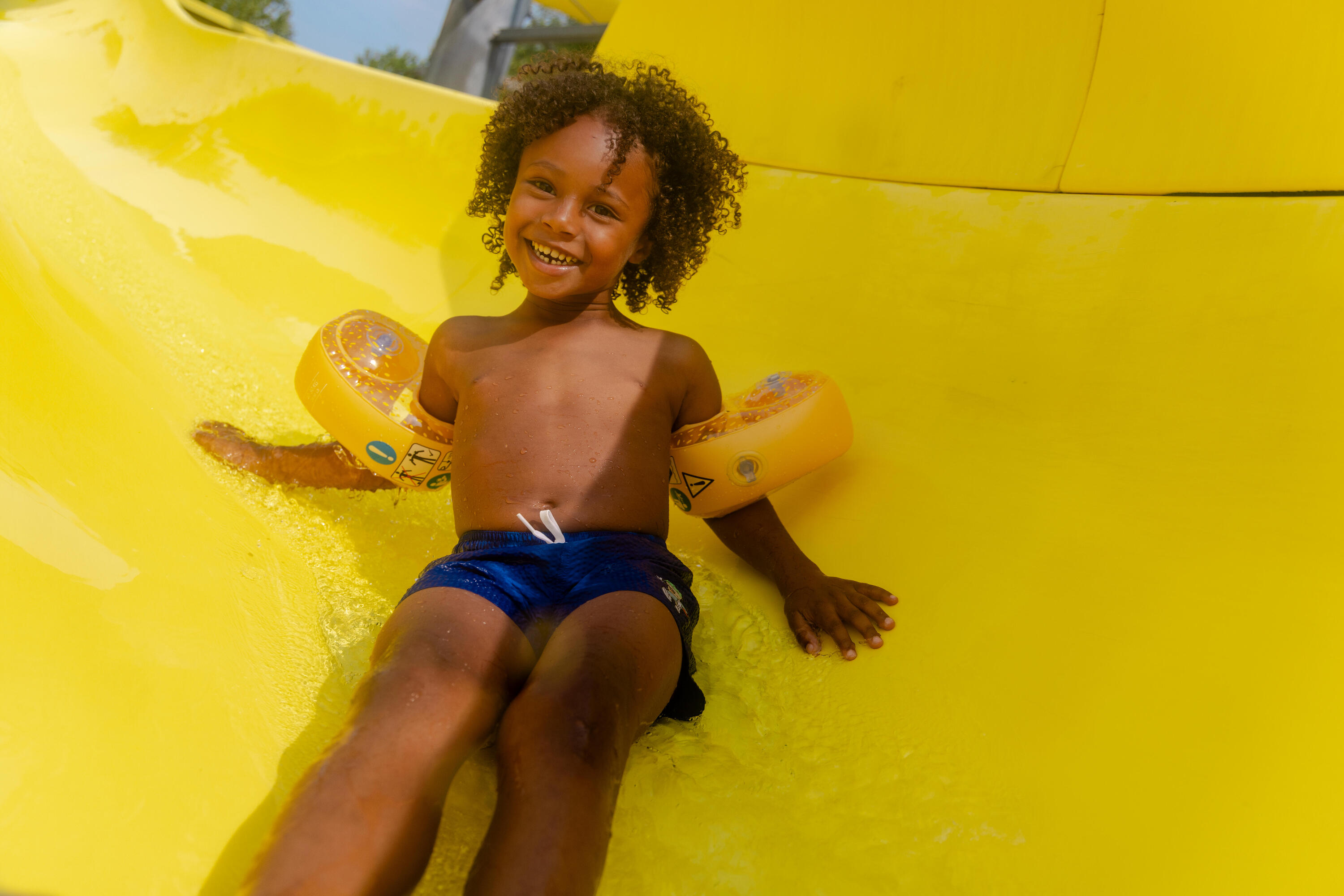 Brassards de piscine gonflables enfant 11-30kg, jaune 8/11