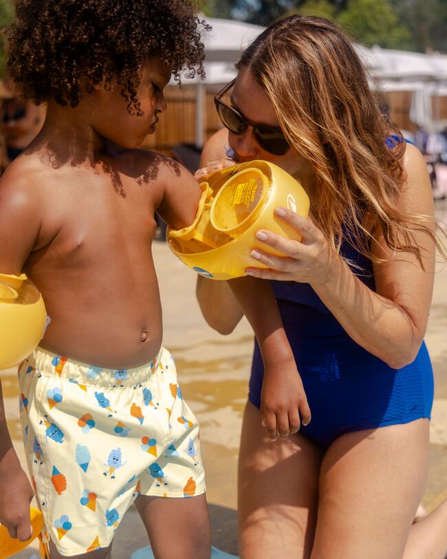 imprimé glace boardshort bébé garçon