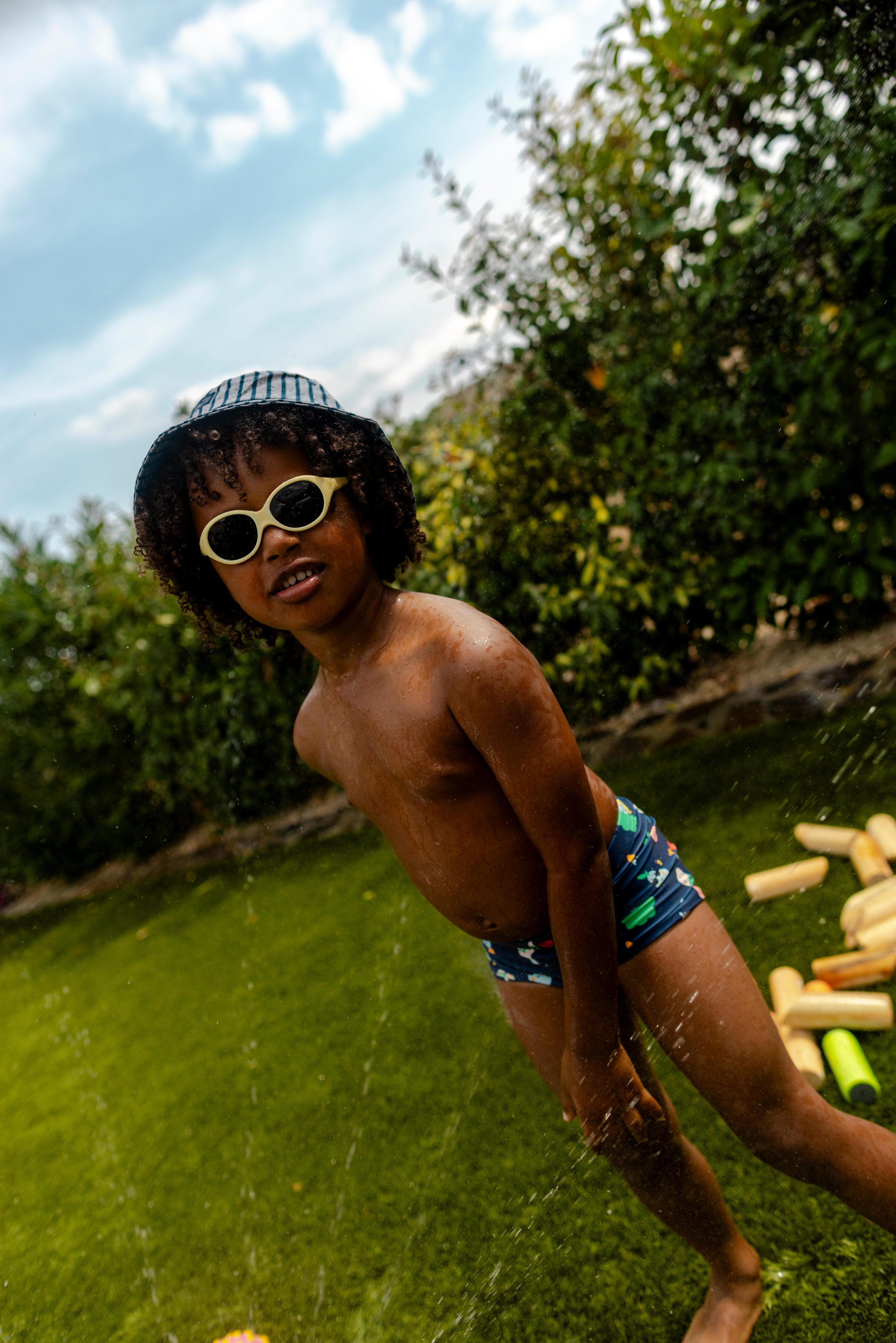 Costume boxer baby TITOU blu 9/10