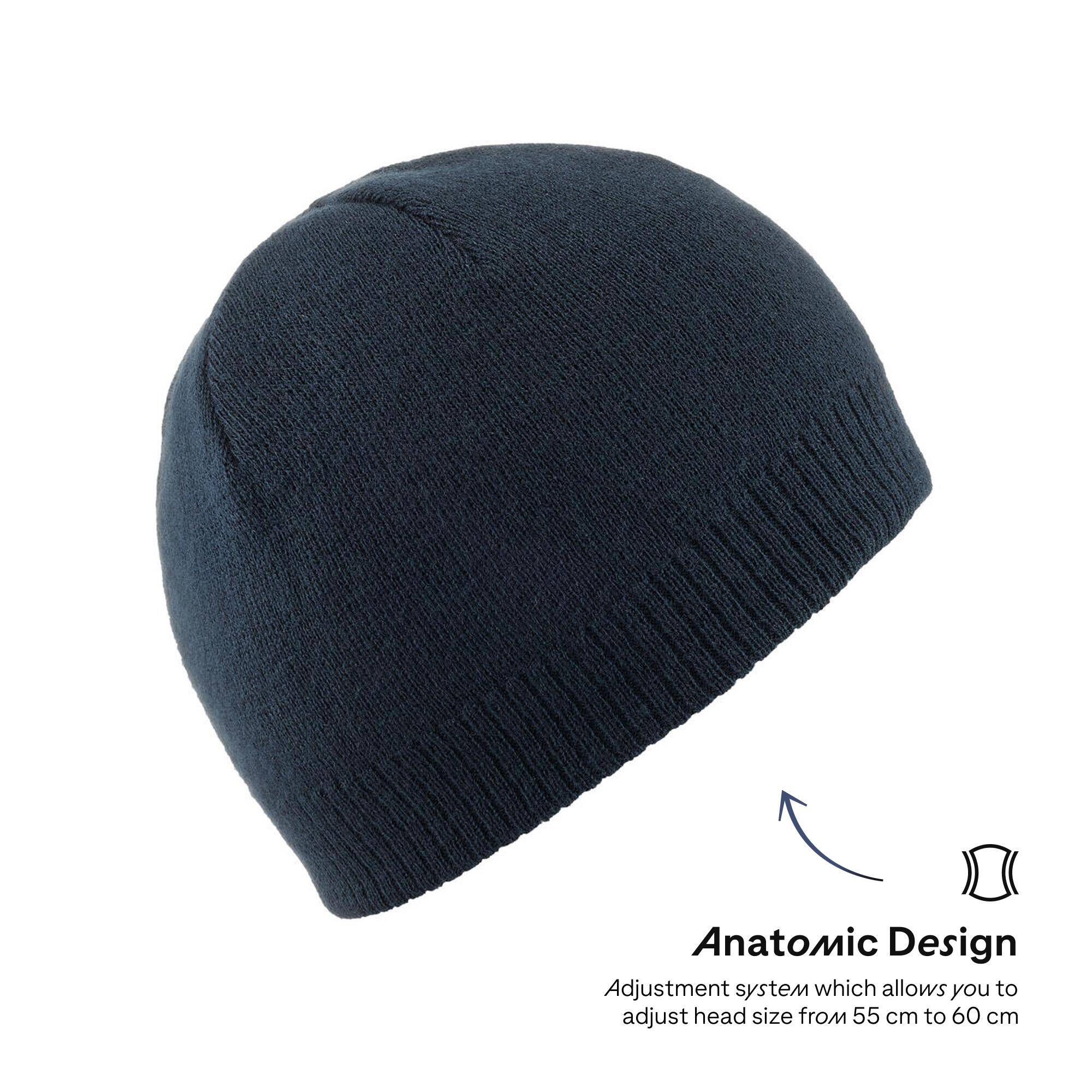 ADULT SKIING HAT - SIMPLE - NAVY -  4
