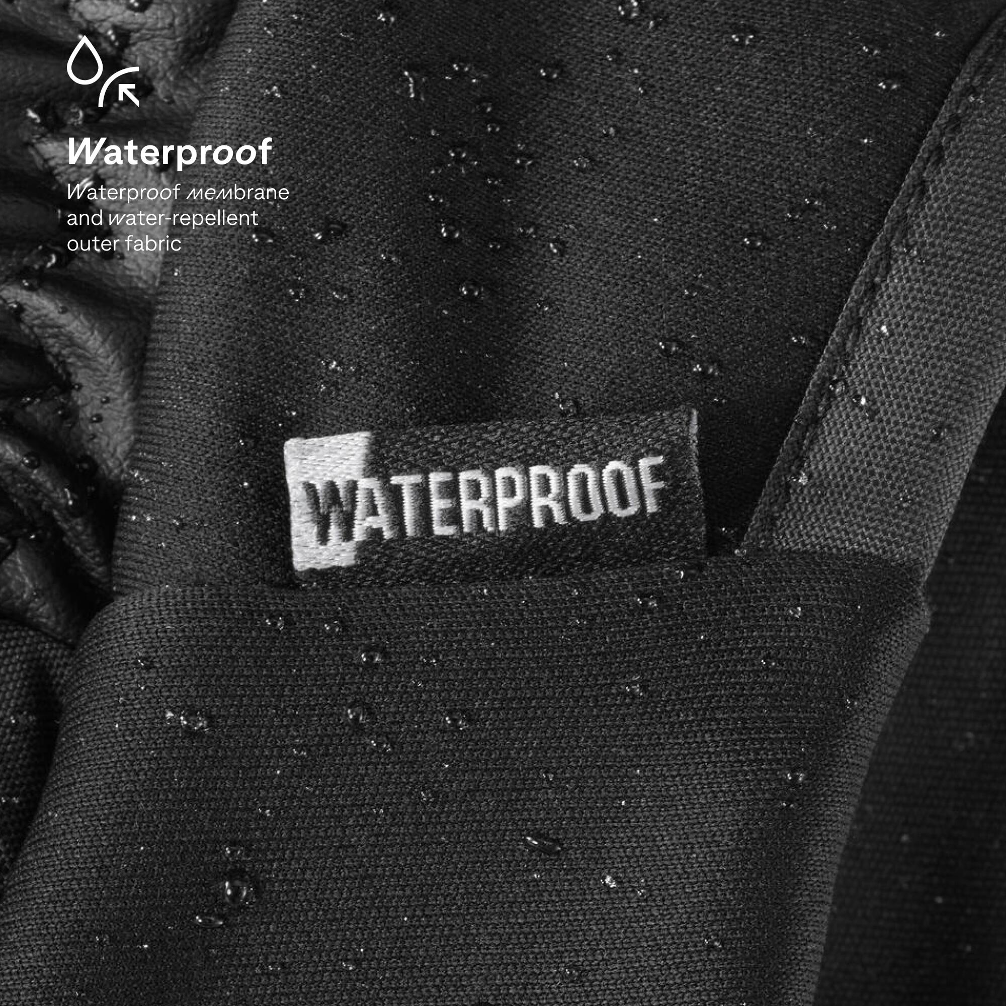 Winter Waterproof Gloves for Skiing- GREY