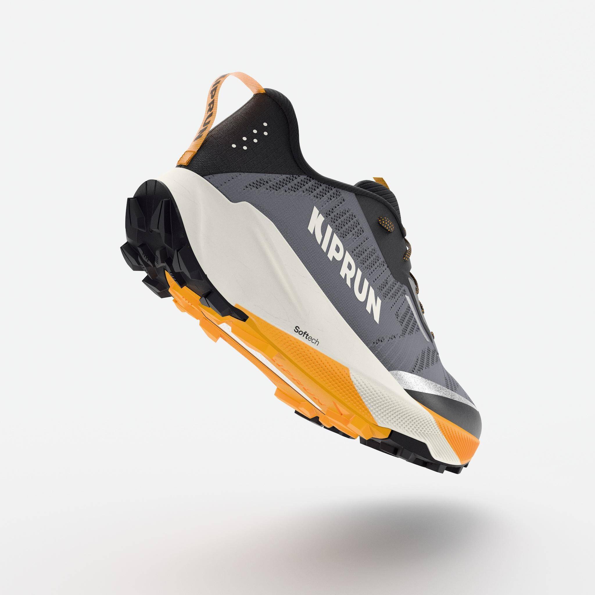KIPRUN Kipsummit Men's trail running shoes - grey orange -  4