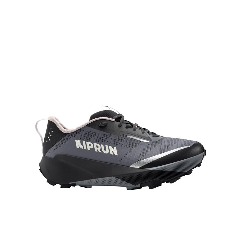 Încălțăminte de alergare trail Kiprun Kipsummit gri damă
