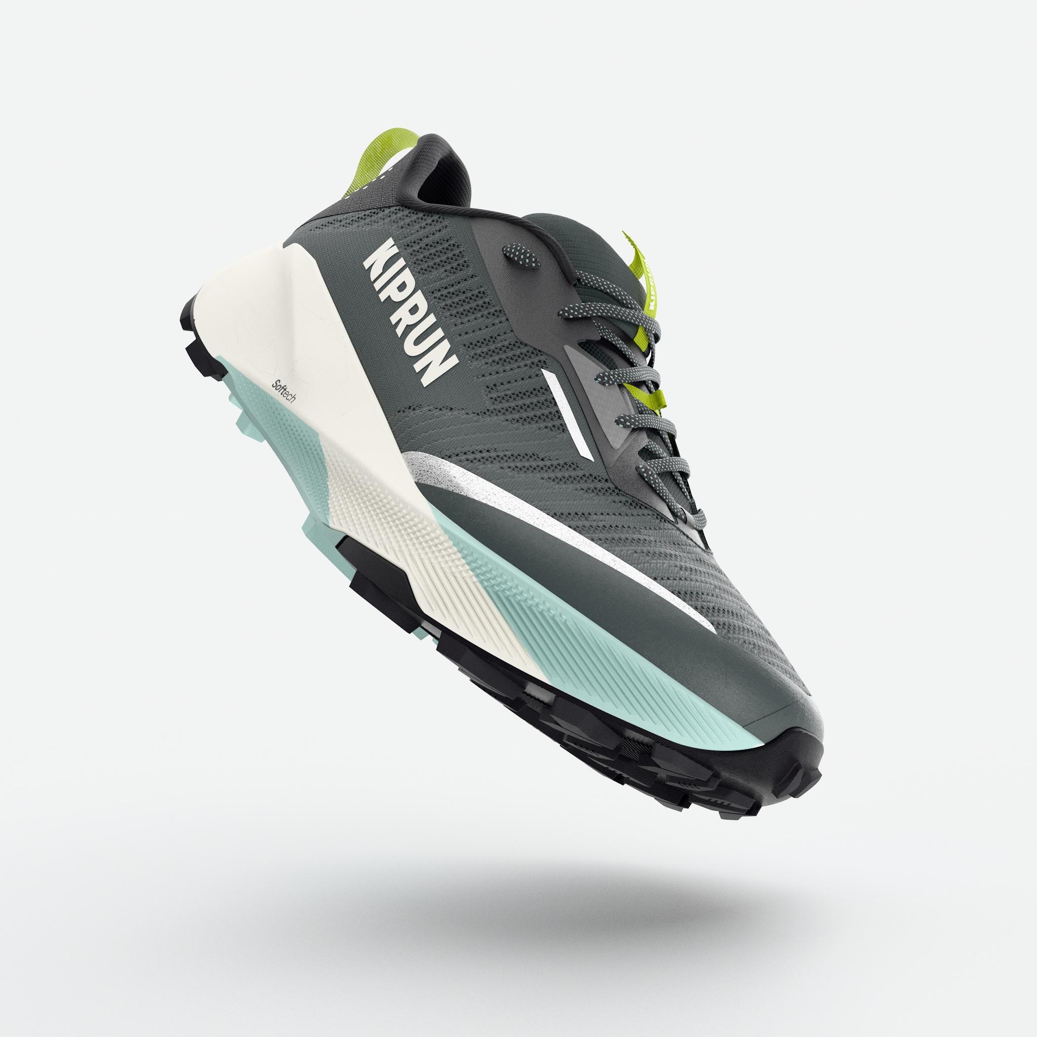 Men's trail running shoes, Kiprun Kipsummit - Green 2/7