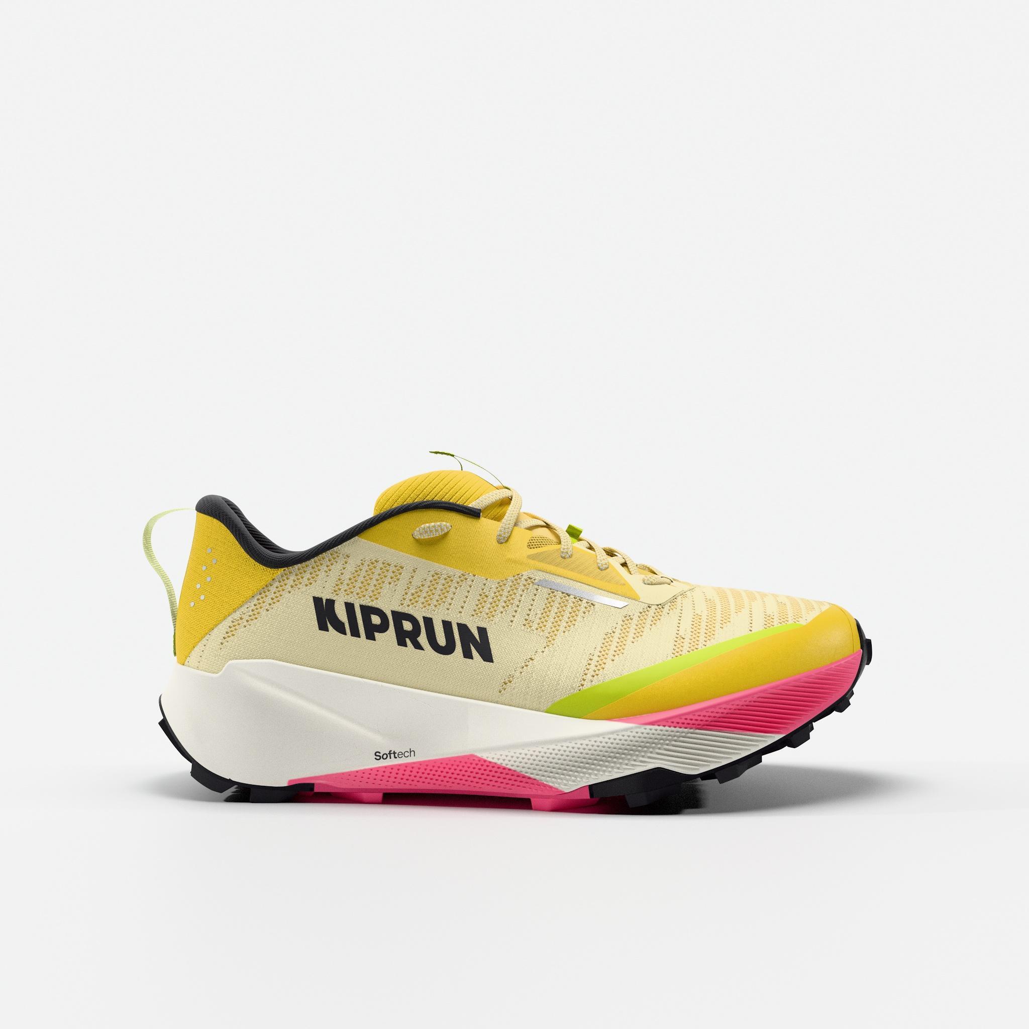 KIPRUN KIPSUMMIT Men's trail running shoes - yellow