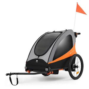 REMOLQUE DE BICICLETA KINDERKRAFT NAVA 3 EN 1 - CD