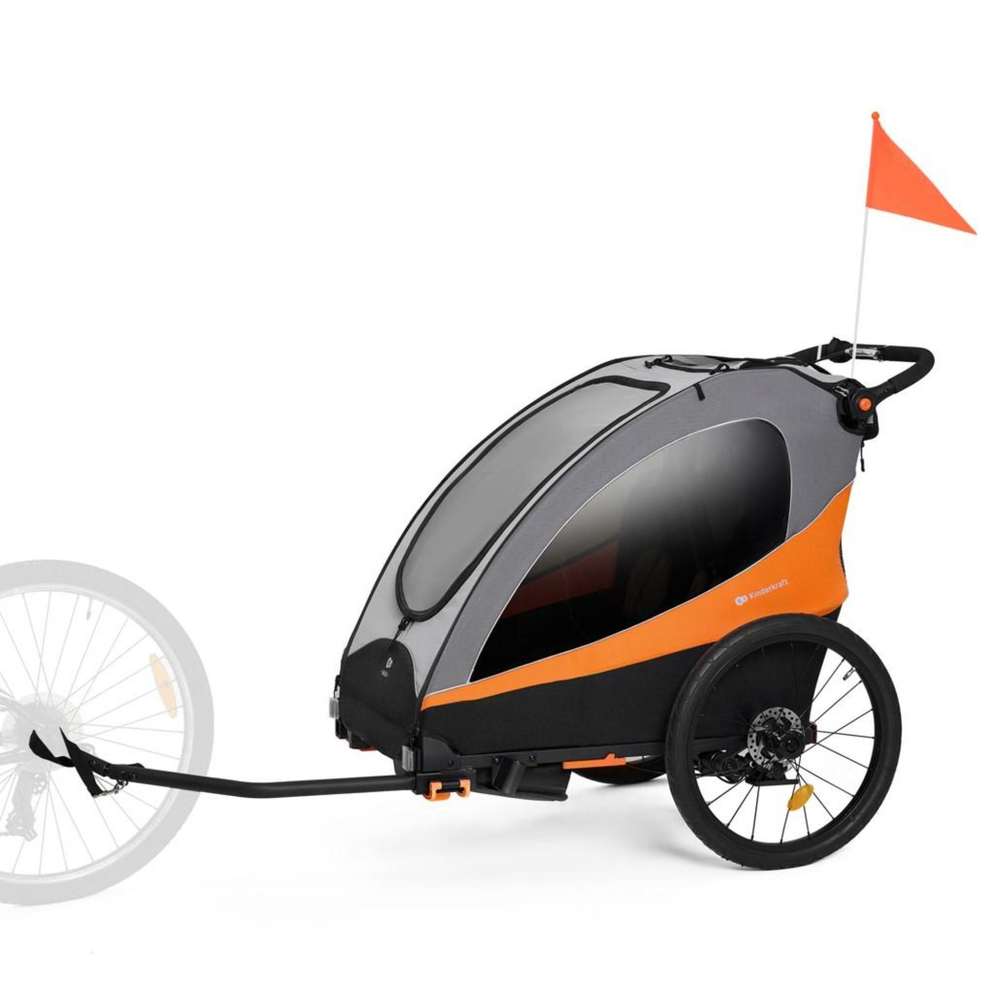 REMOLQUE DE BICICLETA KINDERKRAFT NAVA 3 EN 1 - CD 6/9