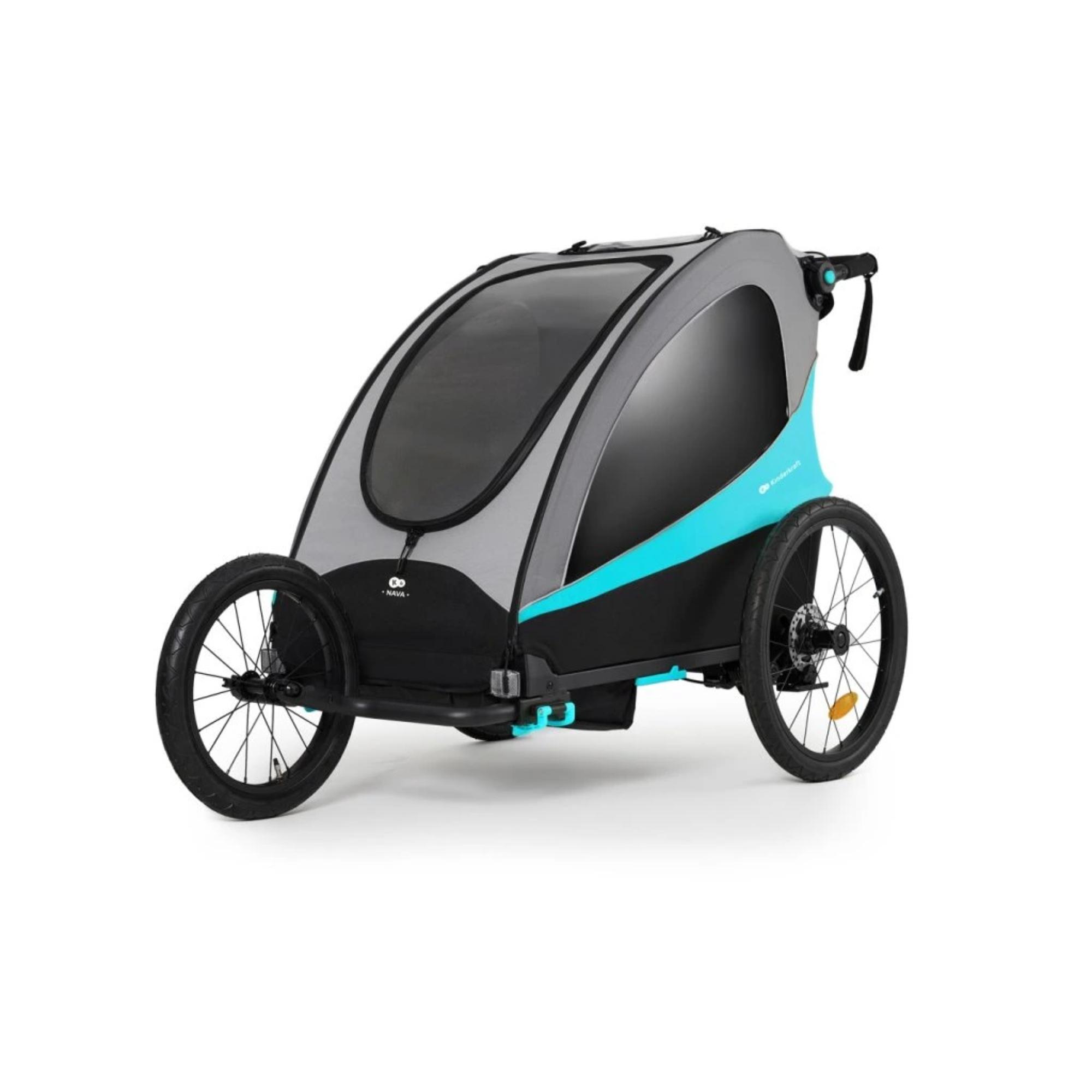 REMOLQUE DE BICICLETA KINDERKRAFT NAVA 3 EN 1 - CD 3/9