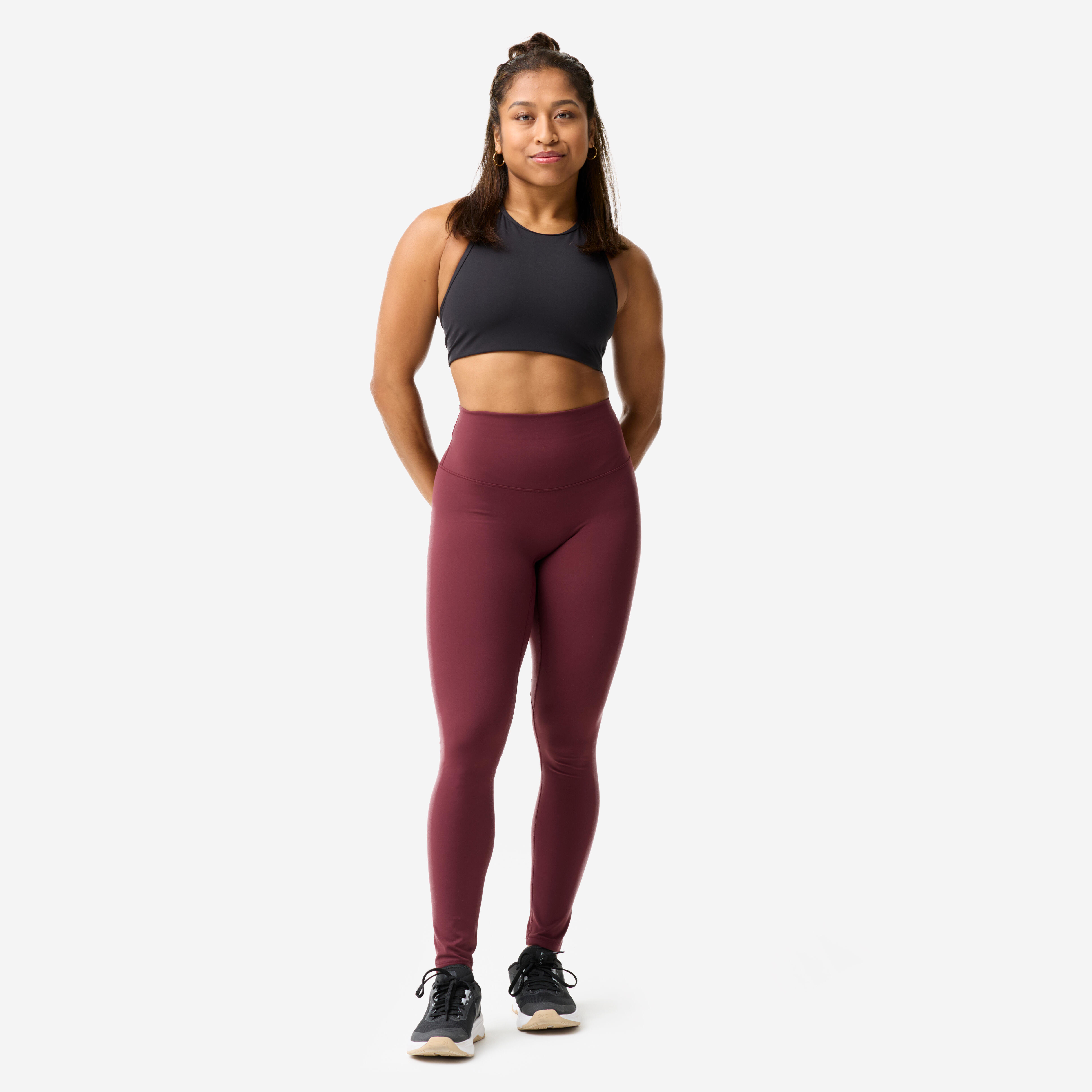 Women’s Abrasion-Resistant Sports Leggings - DOMYOS