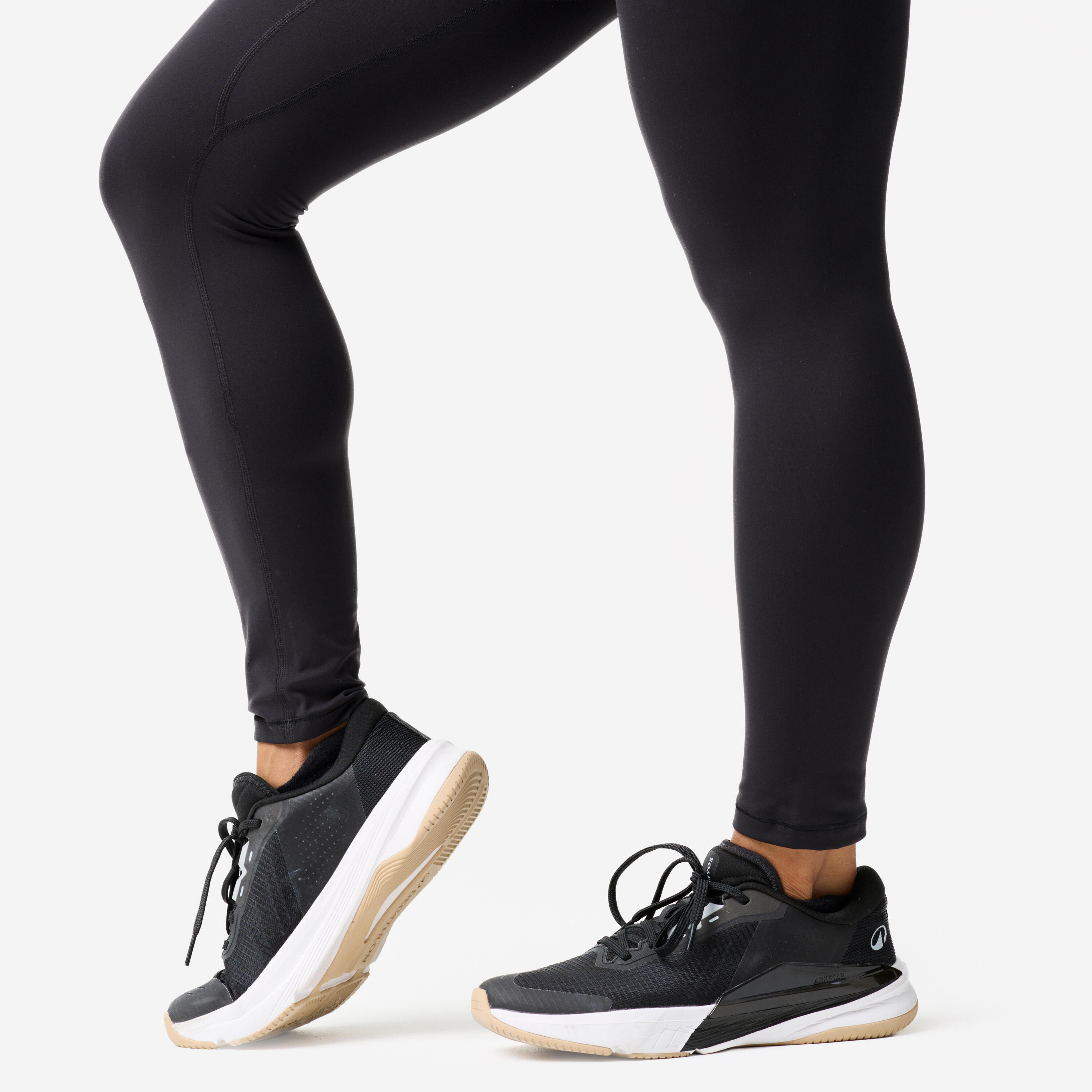 Legging de sport anti-abrasion femme, noir 6/13