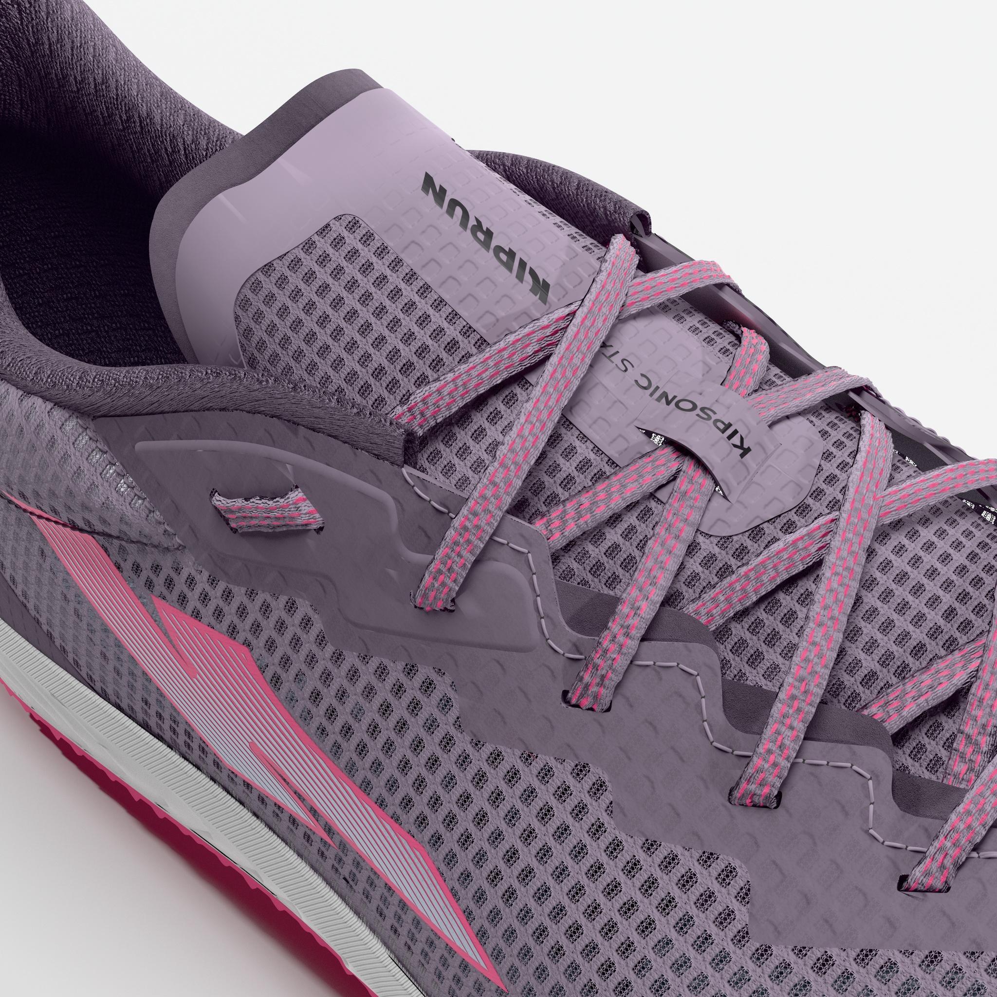Spikes-Schuhe Leichtathletik Herren Damen Kinder, Kiprun Kipsonic Start violett 8/8