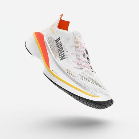 Кросівки чоловічі Kiprun KD900X LD2 для бігу з карбоновою вставкою білі/червоні