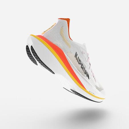 Кросівки чоловічі Kiprun KD900X LD2 для бігу з карбоновою вставкою білі/червоні