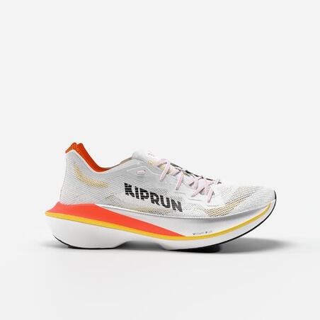 Кросівки чоловічі Kiprun KD900X LD2 для бігу з карбоновою вставкою білі/червоні