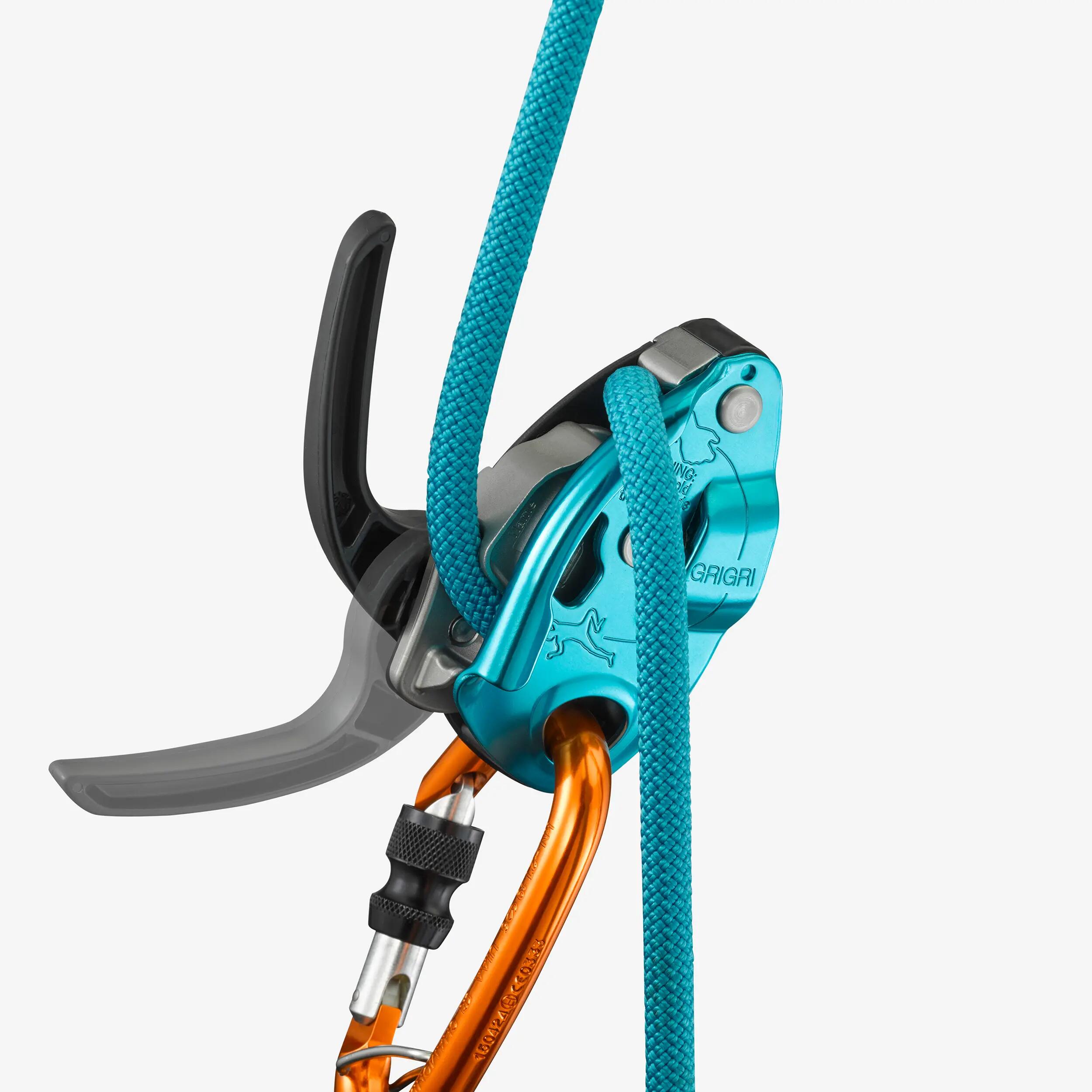 Sicherungsgerät mit Bremskraftunterstützung ‒ Grigri blau  3/4