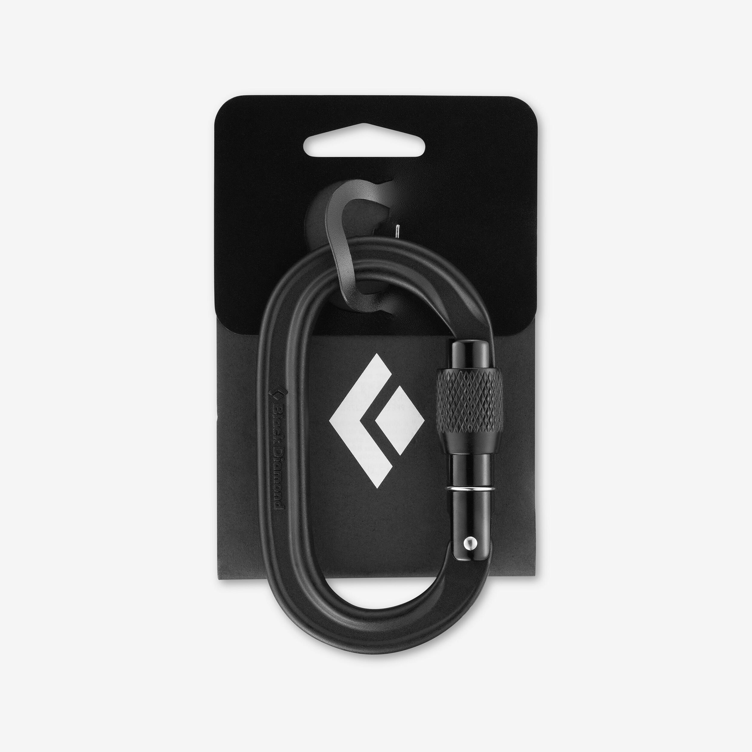 Symmetrischer Sicherheitskarabiner fürs Klettern und Bergsteigen – Oval Keylock 5/5