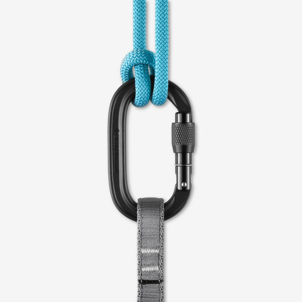 Mousqueton En Forme De O 25KN - Acier Allié - Pour Escalade, Alpinisme - Fermeture à Vis