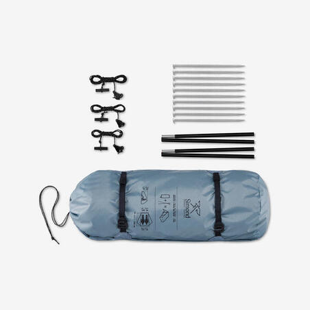 Тент брезентовий MT900 для трекінгу 2-місний