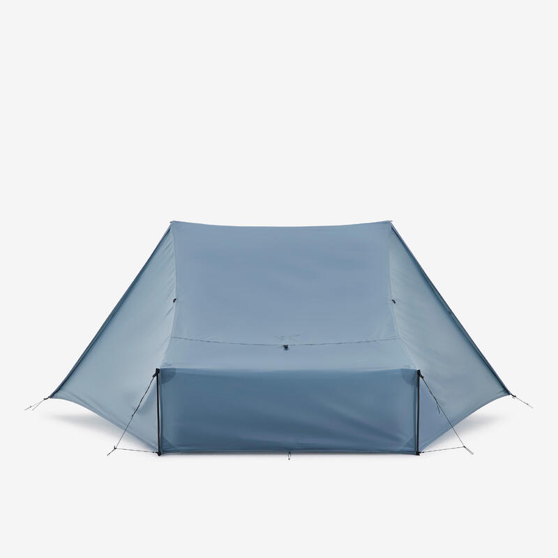 2 Kişilik Outdoor Trekking Kamp Çadırı - Mavi/Gri - MT900