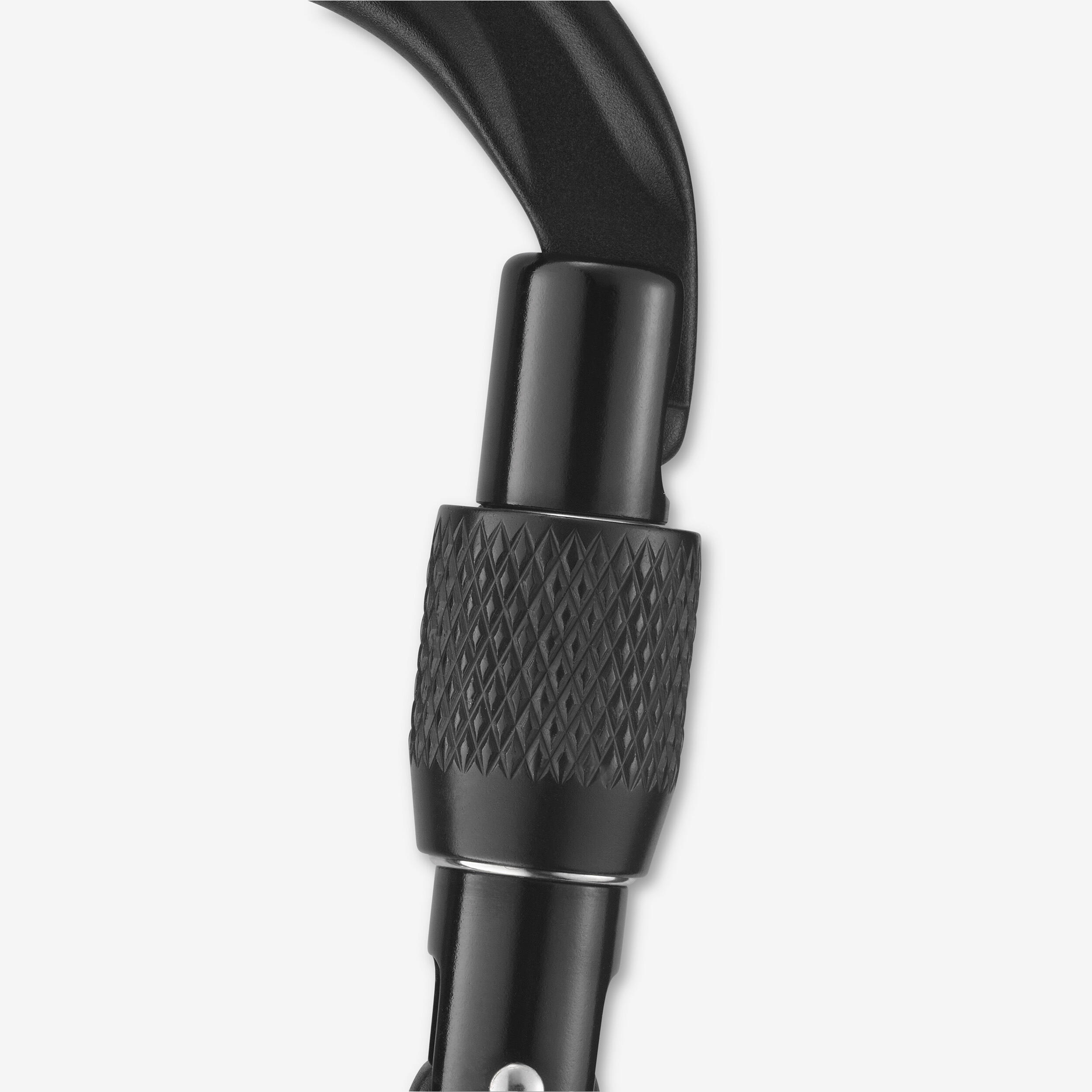 Symmetrischer Sicherheitskarabiner fürs Klettern und Bergsteigen – Oval Keylock 2/5
