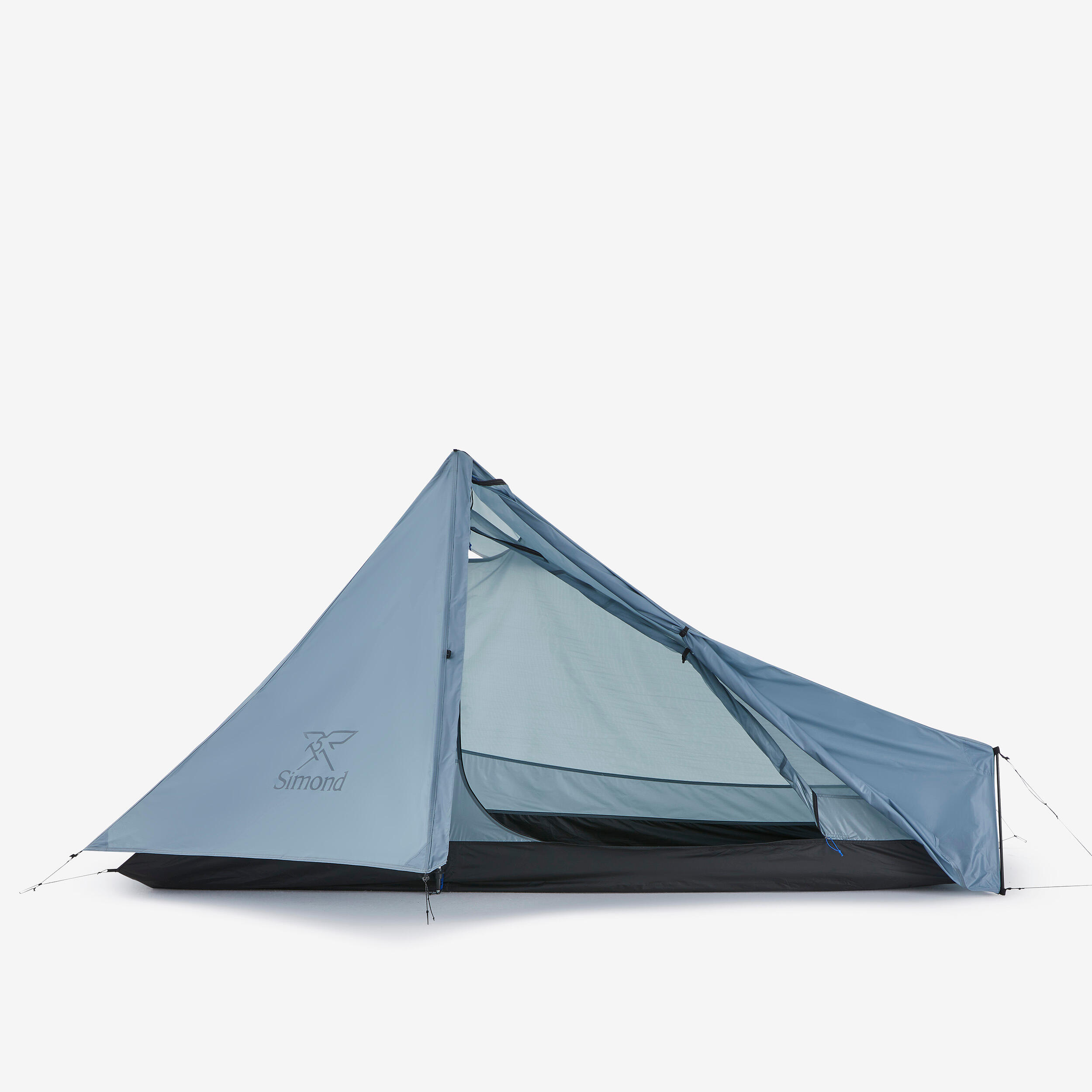 Tente tarp de trekking 1 place, ultra légère et ultra compacte, MT900 8/12