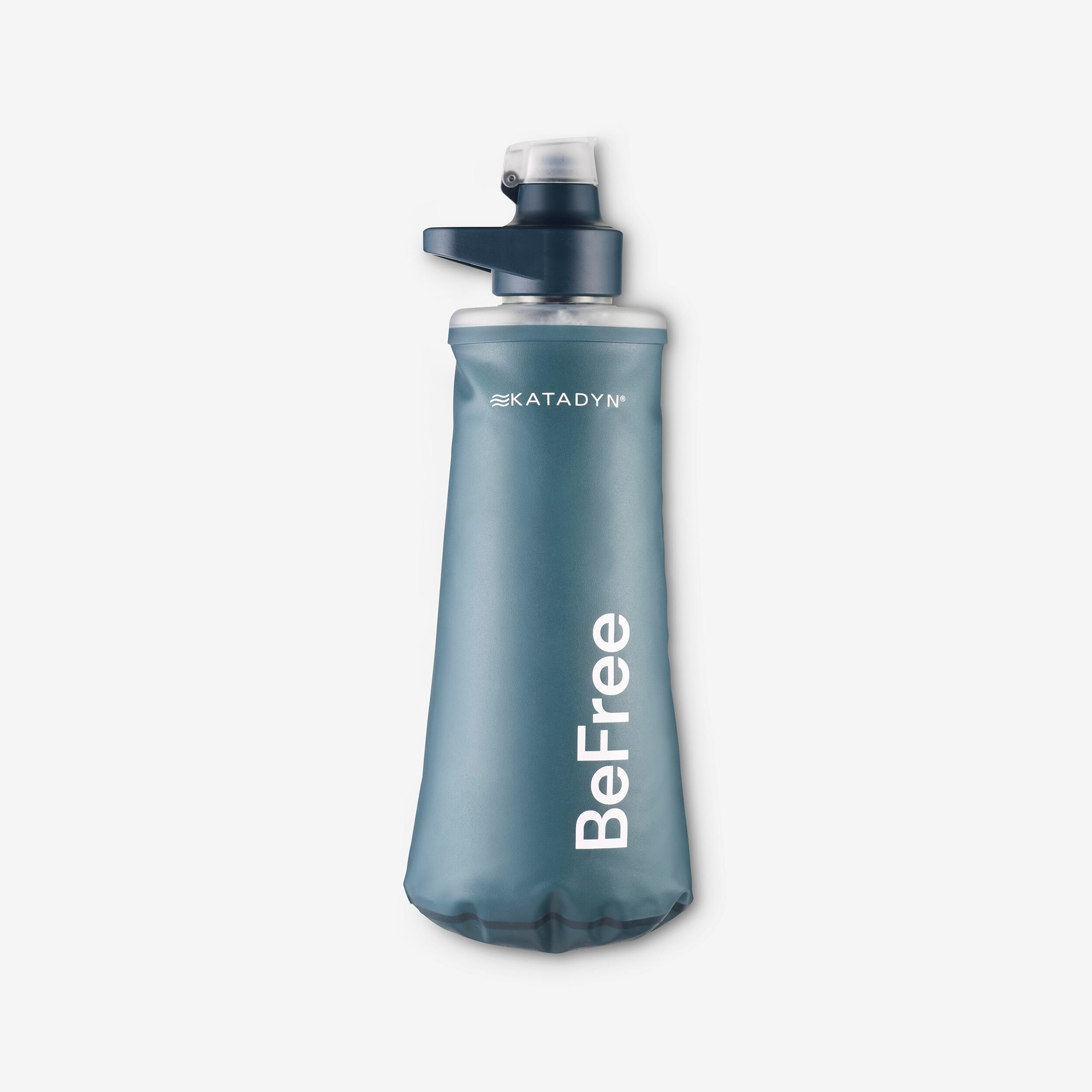 Bidón flexible con filtro para trekking, 1 litro, BeFree Katadyn 2/3
