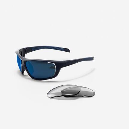Lunettes de vélo PERF 100 PACK bleu interchangeables CAT 0+3