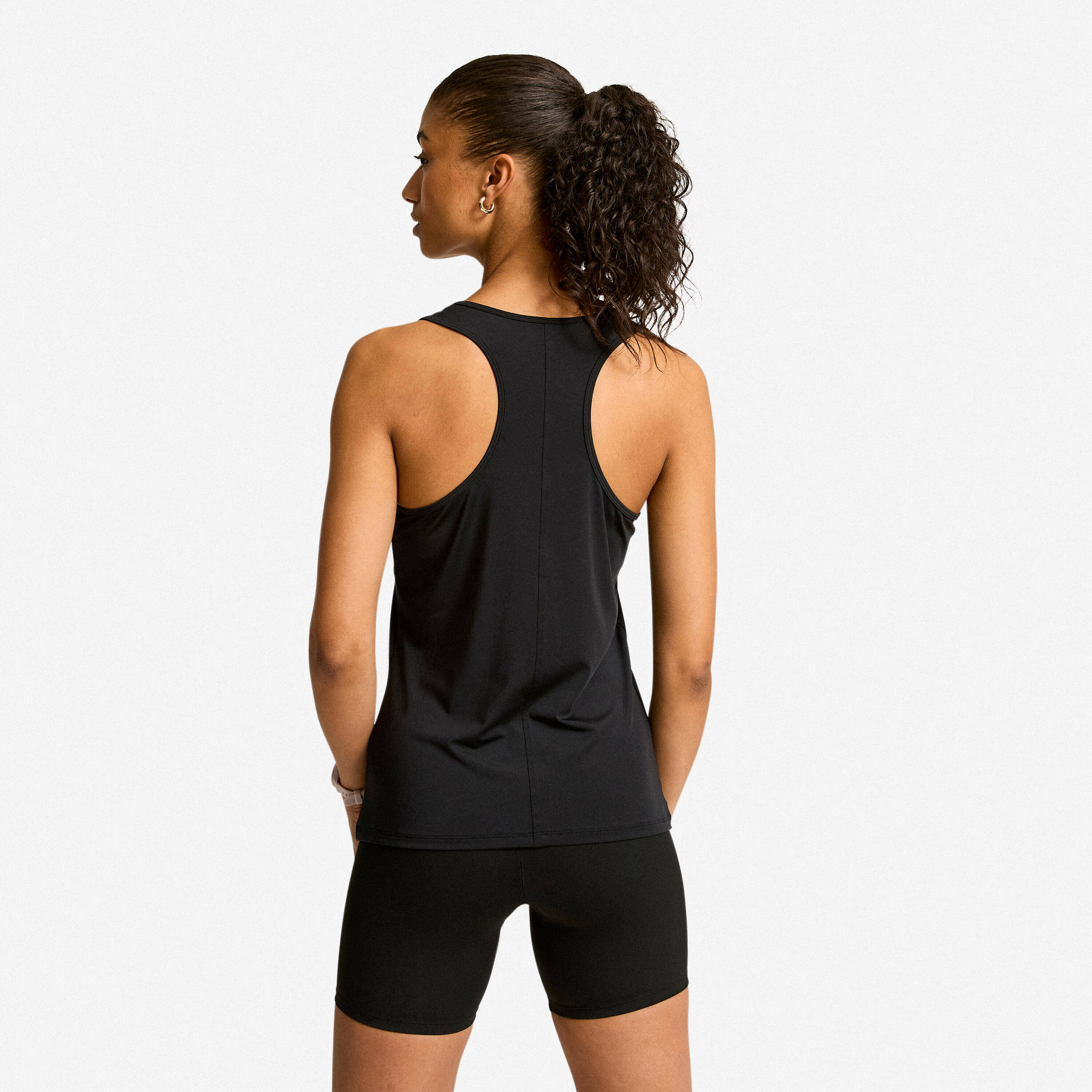 Women's Tank Top Basic - Black -  4