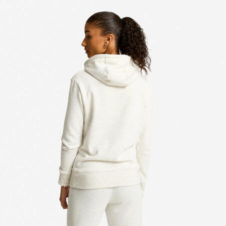 Худі жіноче для фітнесу сіре