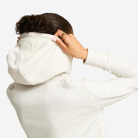 Худі жіноче для фітнесу сіре