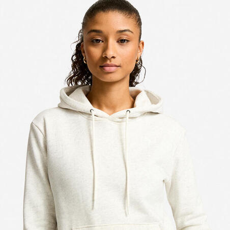 Худі жіноче для фітнесу сіре