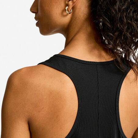 Майка спортивна жіноча 100 чорна