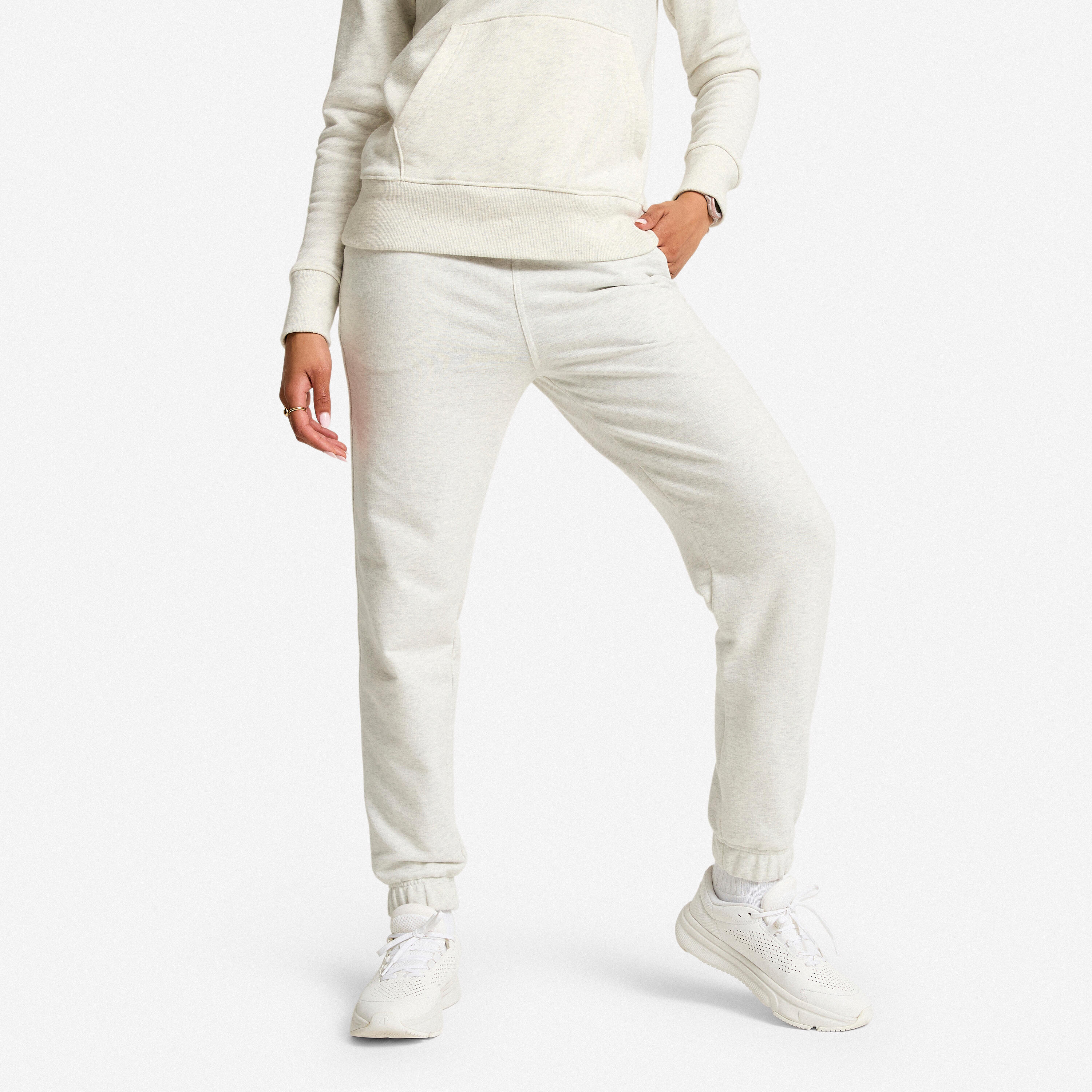 Pantalon de jogging en coton femme - DOMYOS