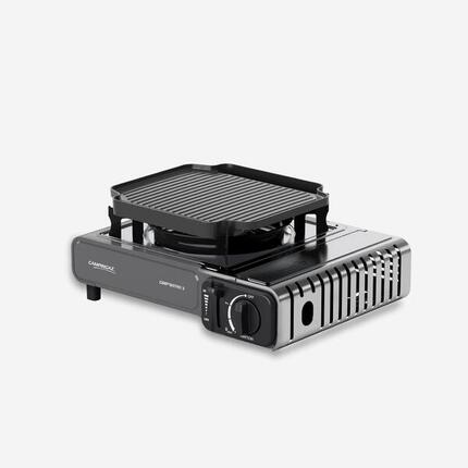 Réchaud de camping à gaz avec plaque de cuisson, Camp'Bistro 3