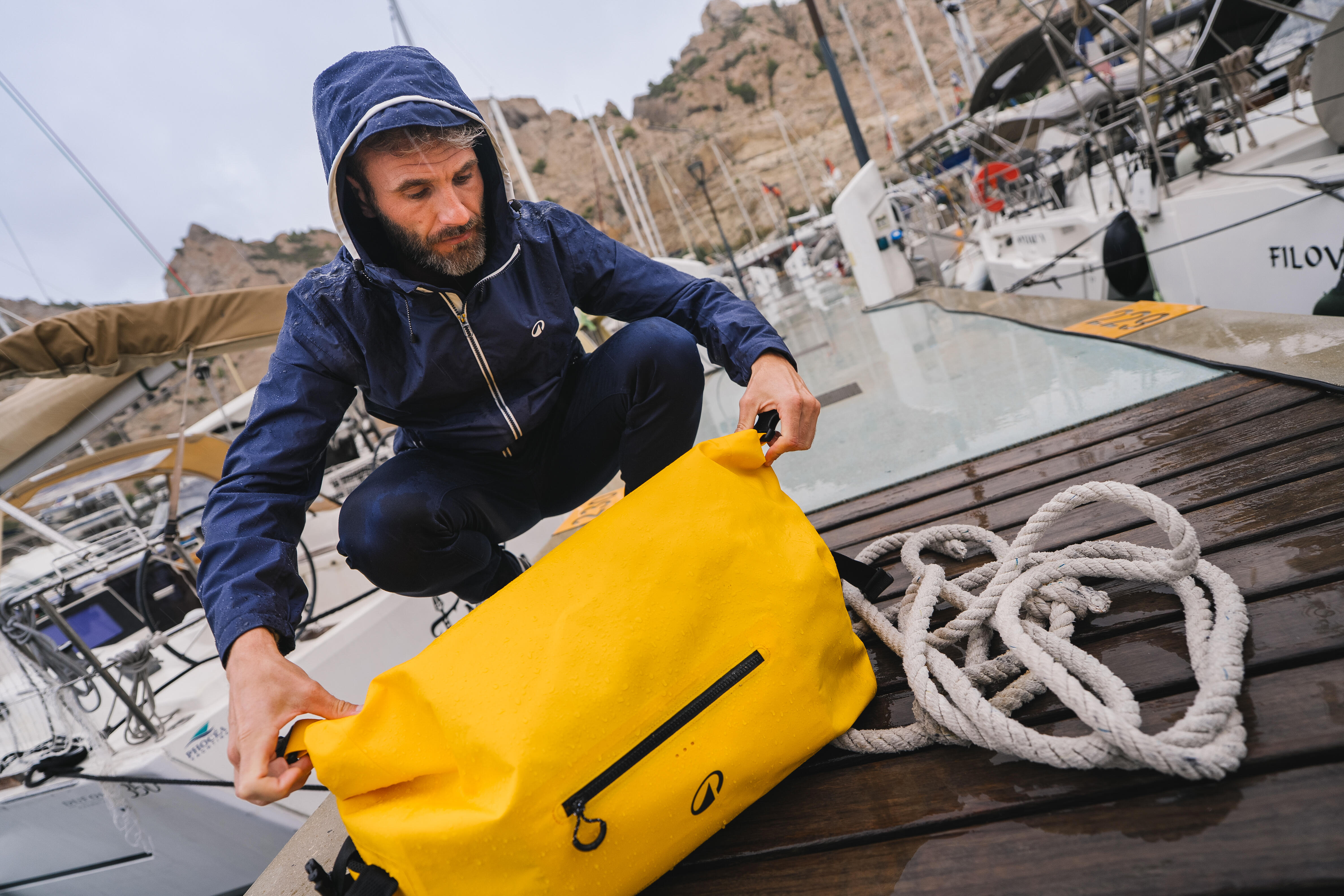 Sac de voyage étanche de sports d’eau 40 L, IPX6 - DECATHLON