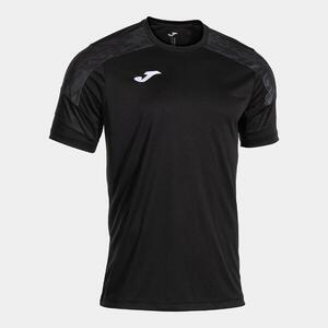 Camiseta Joma Manga Corta Championship VIII Niño Negro Antracita - CD