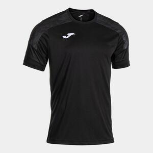 Camiseta Joma Manga Corta Championship VIII Hombre Negro Antracita - CD