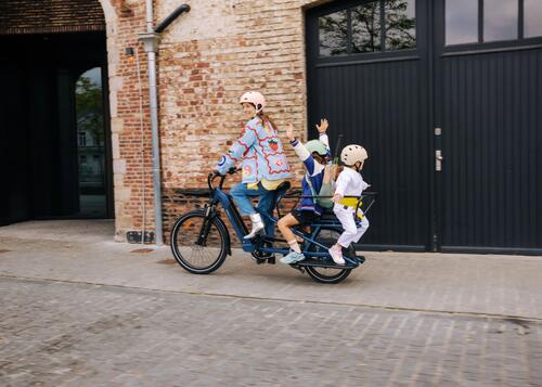 faça com que o seu filho(a) goste de andar de bicicleta