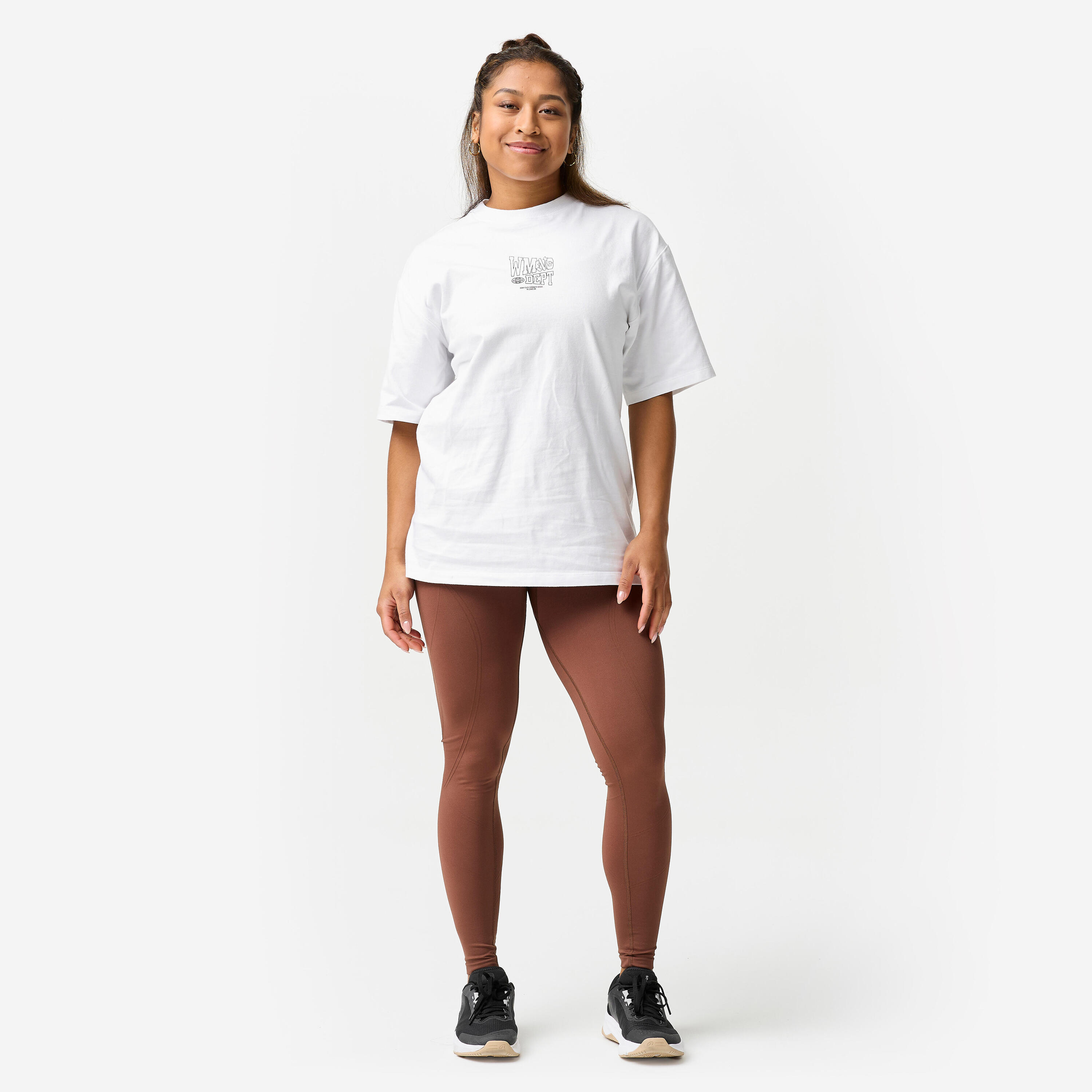 T-shirt de sport surdimensionné femme 2/7