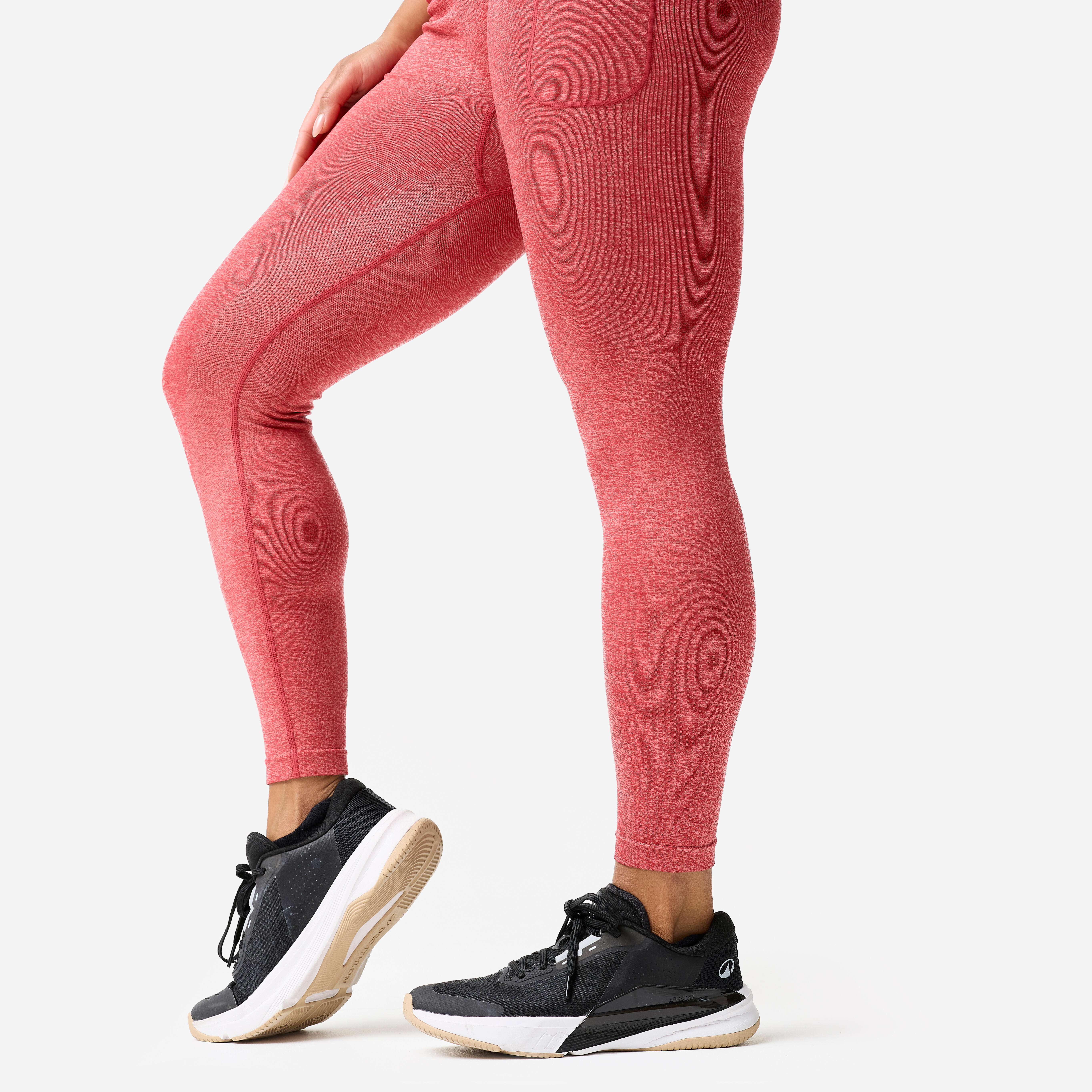 Women's Seamless Weight Training Leggings - DOMYOS