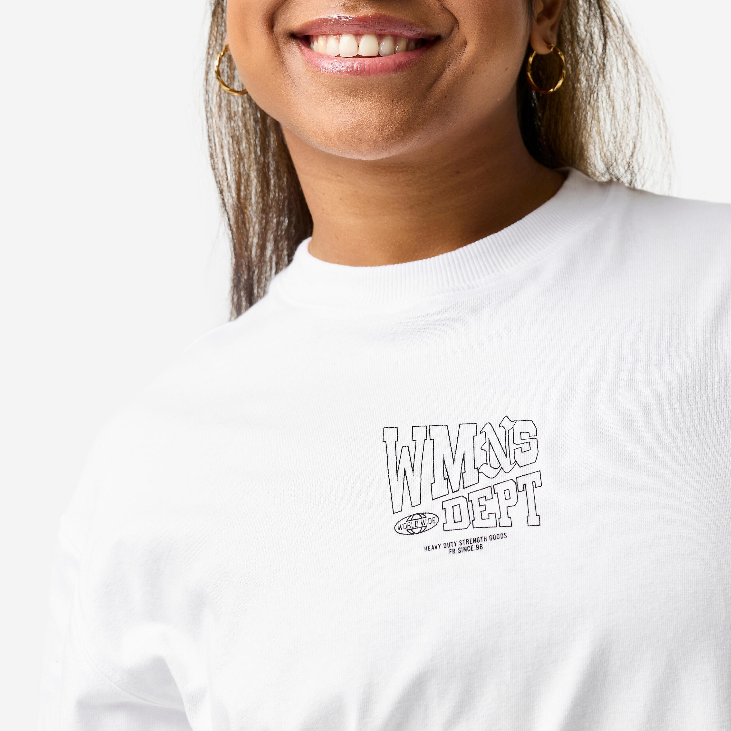 T-shirt de sport surdimensionné femme 5/7