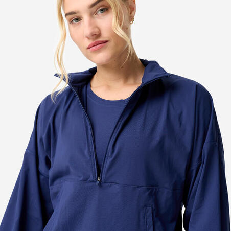 Світшот спортивний жіночий темно-синій