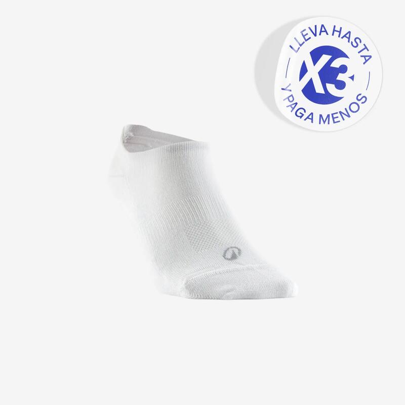 Spor Çorabı - Kısa Konçlu - 3 Çift - Beyaz - RS 160