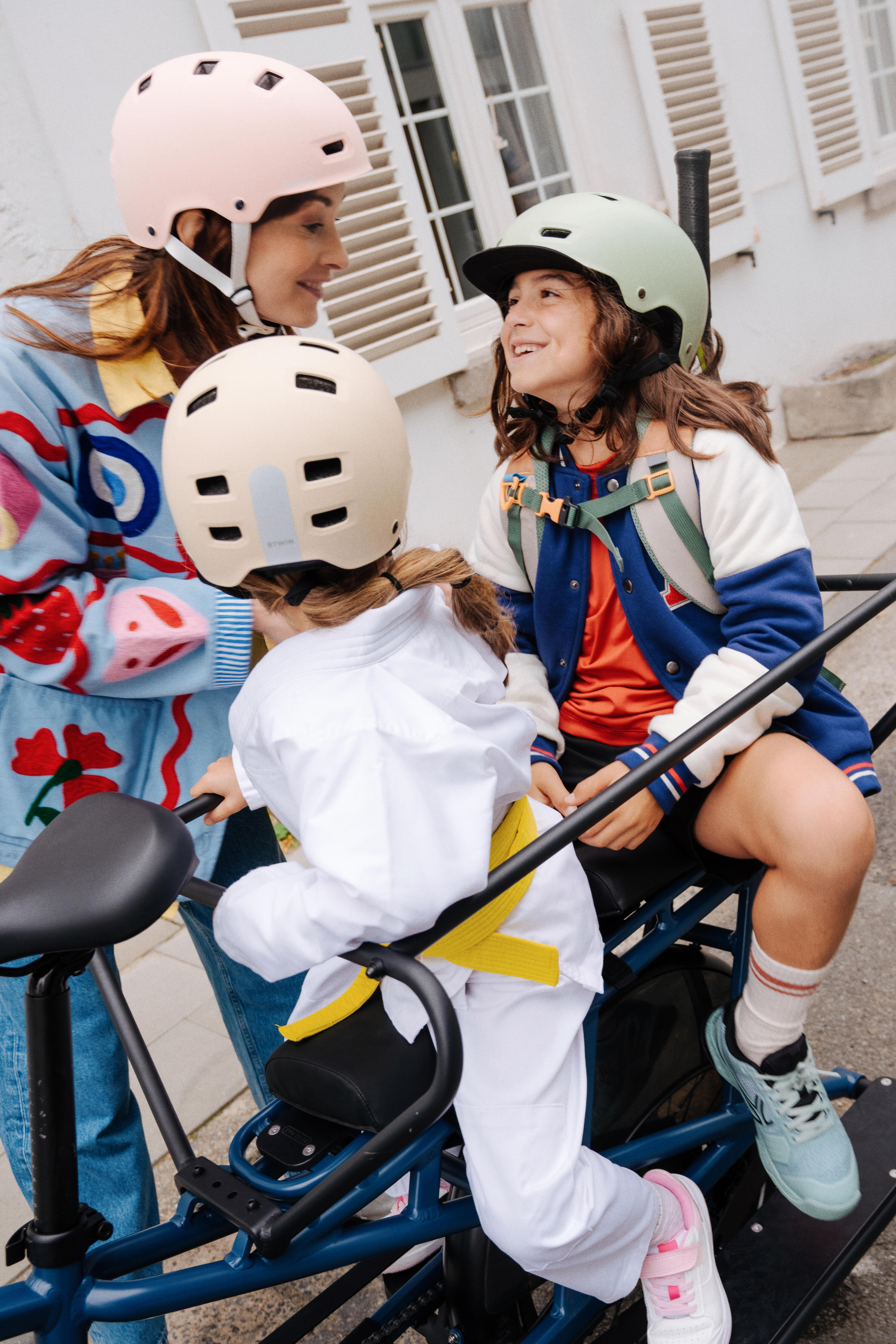 Elektro-Longtail-Velocargo E-three 500 Abysse Blau 18/19