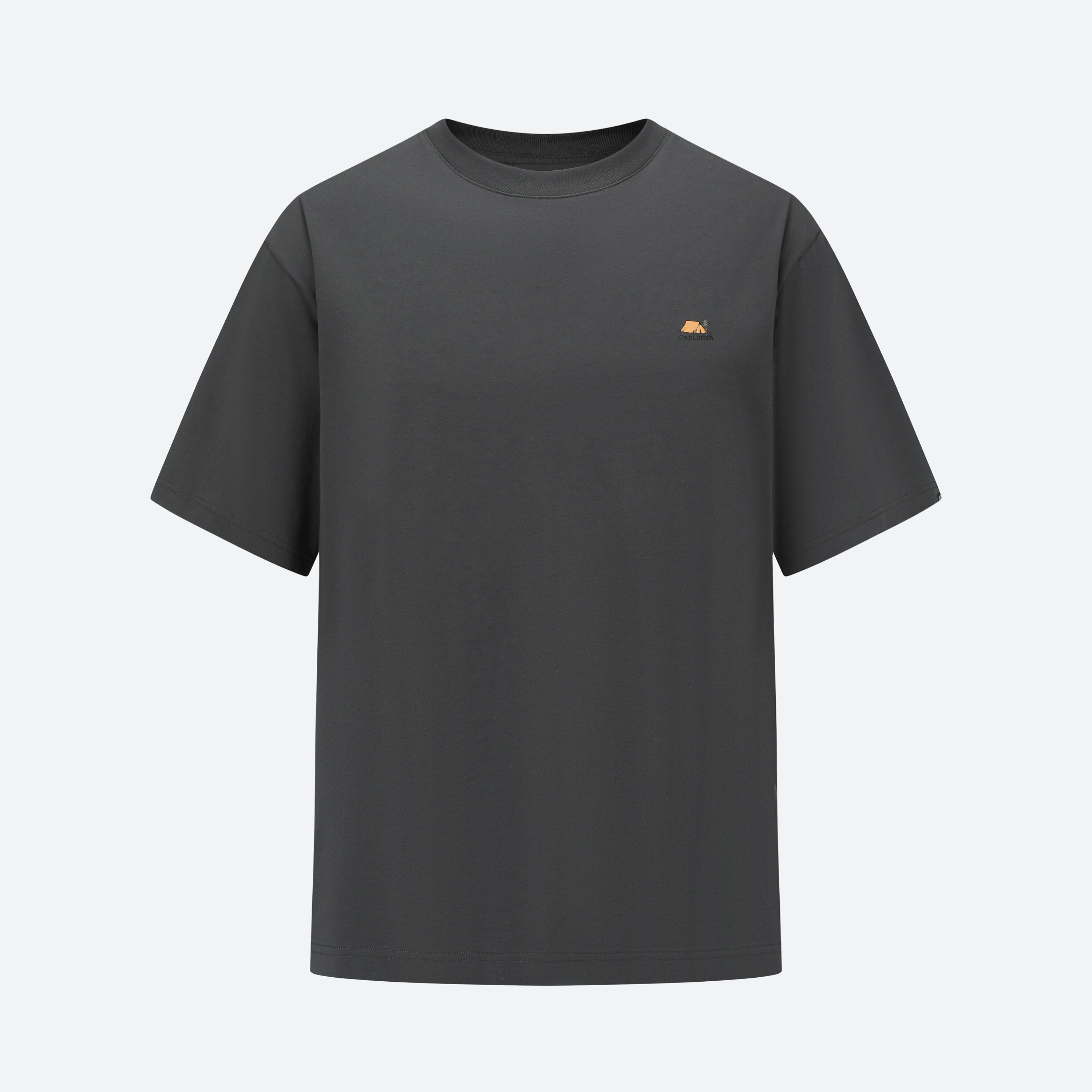 T-SHIRT NH500 dark grey