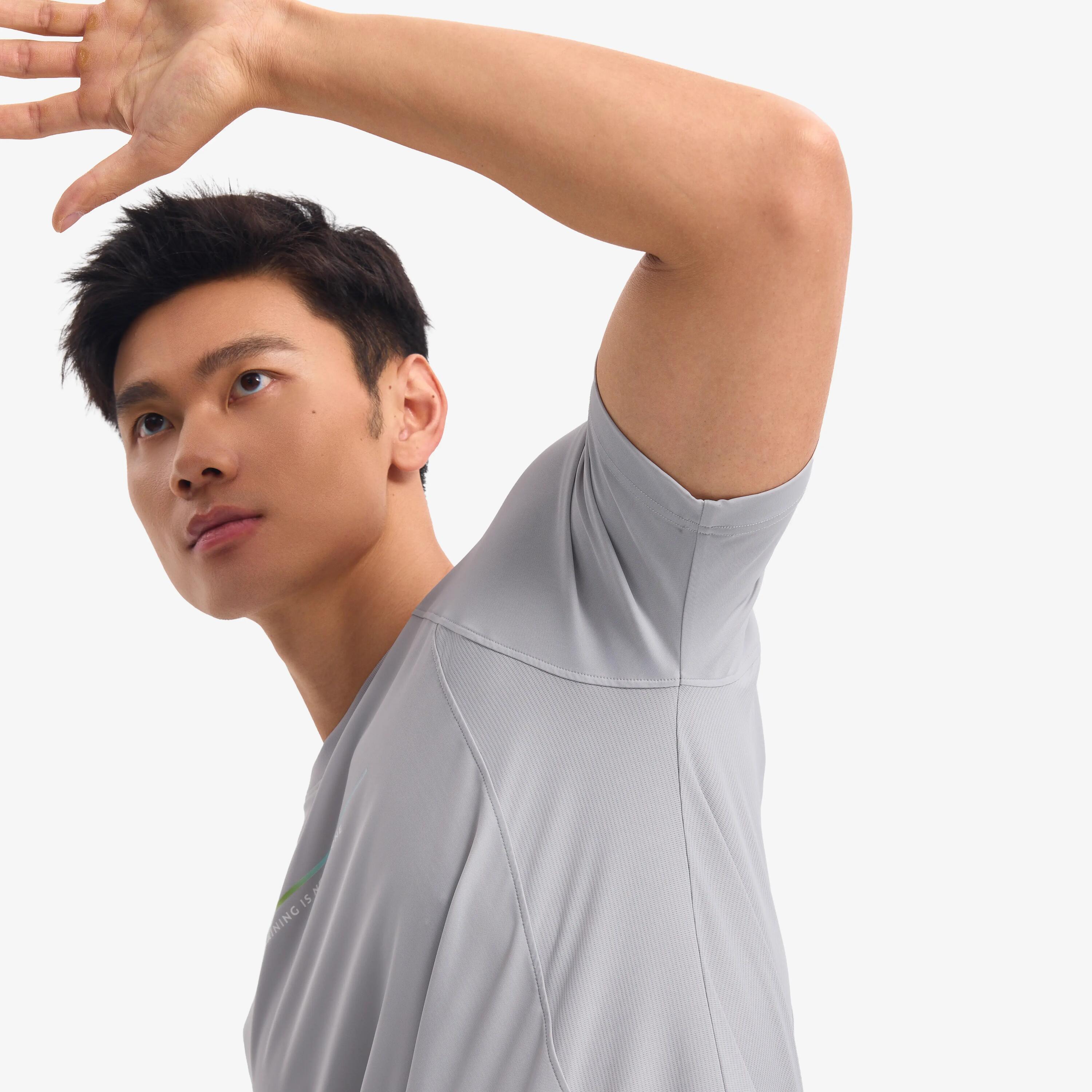MEN TRAINING COOLING T-SHIRT 540-pearl grey -  4