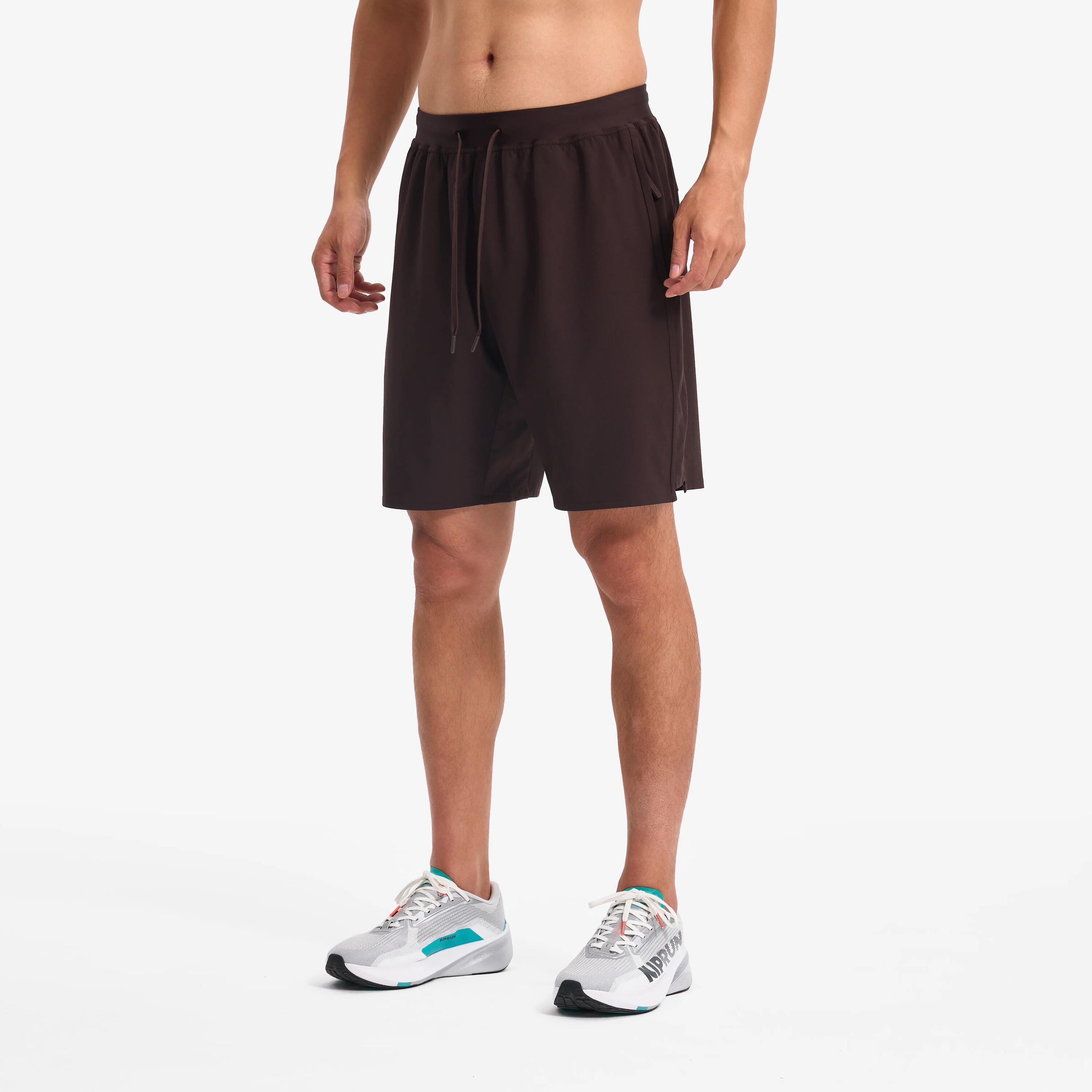 Erkek Spor Şortu - Wenge Kahverengi - 500 37/37