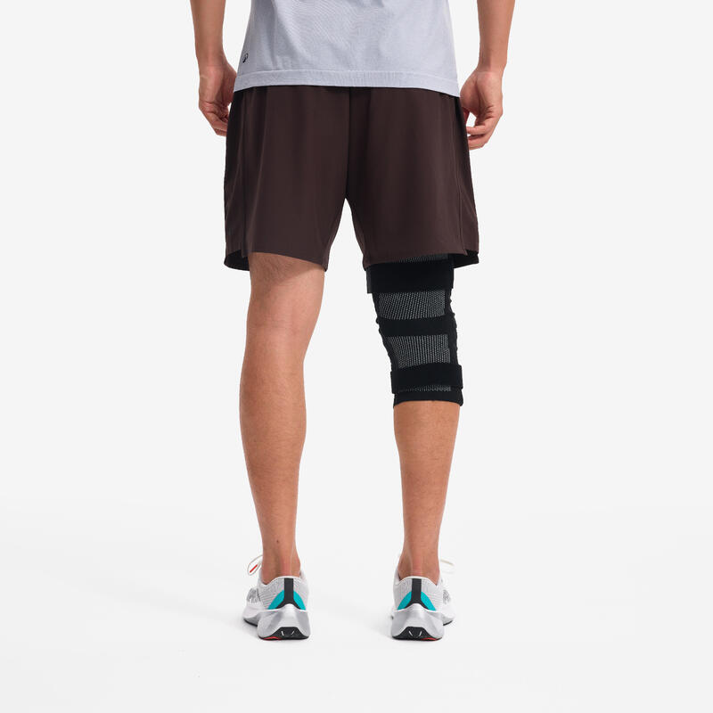 Erkek Spor Şortu - Wenge Kahverengi - 500
