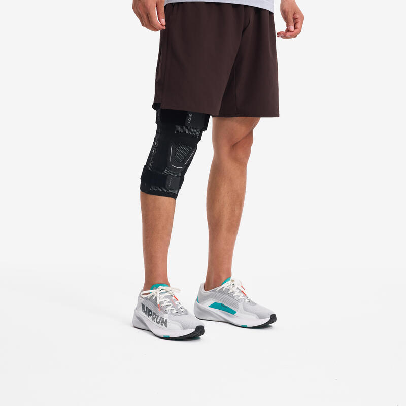 Erkek Spor Şortu - Wenge Kahverengi - 500