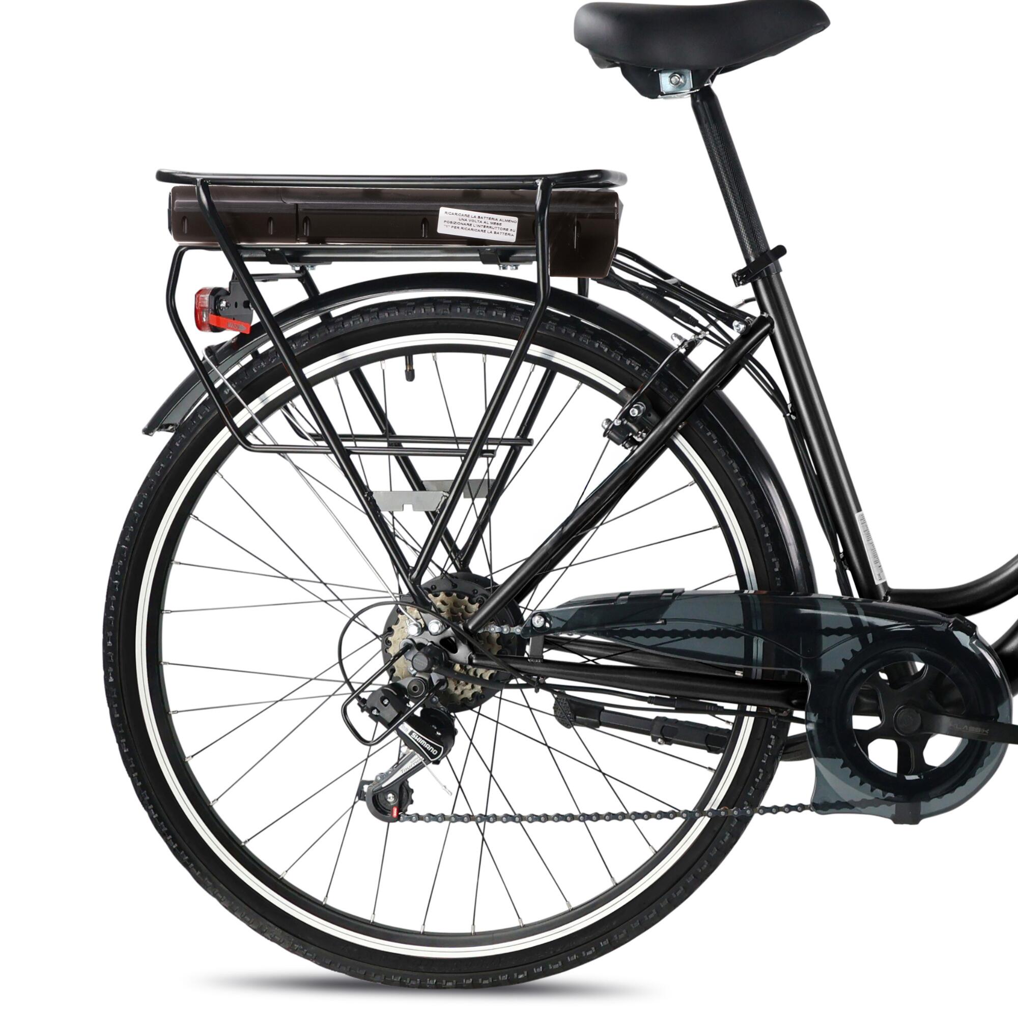 Bicicleta eléctrica urbana Denver E-4000 cuadro bajo 3/5